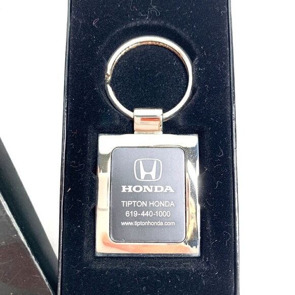 Honda Silver Metal Key Ring In Presentation Box - Picture 2 of 6